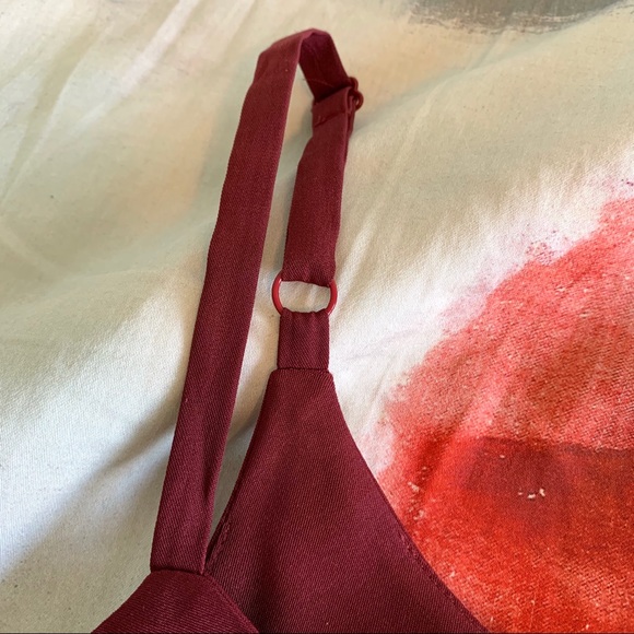 Wine red plus size camisole - high quality! - Picture 6 of 6